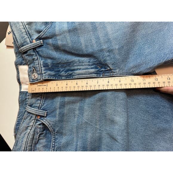 Mother Superior The Dogger Skimp Cuff Jeans Size 30 Wide Leg Leap of Face $268 - Picture 12 of 13